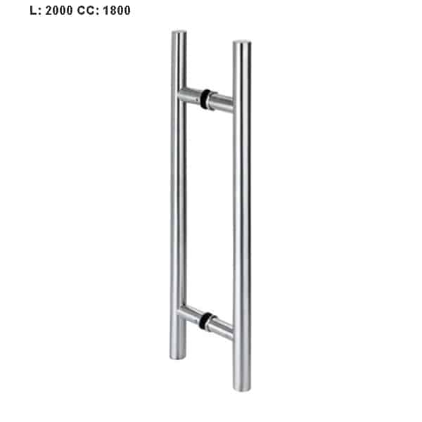 Tay nắm kéo chữ H dài 2000mm Hefele 903.01.810 Tay nắm kéo chữ H dài 2000mm Hefele 903.01.810