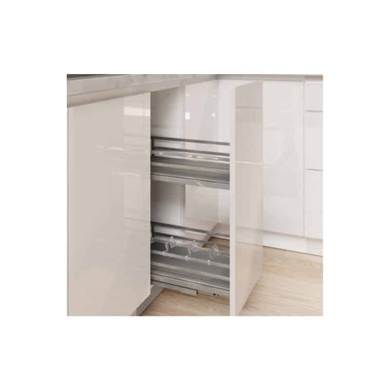 Lắp đặt Bộ rổ gia vị Hafele Omero 549.20.823 300mm Lắp đặt Bộ rổ gia vị Hafele Omero 549.20.823 300mm