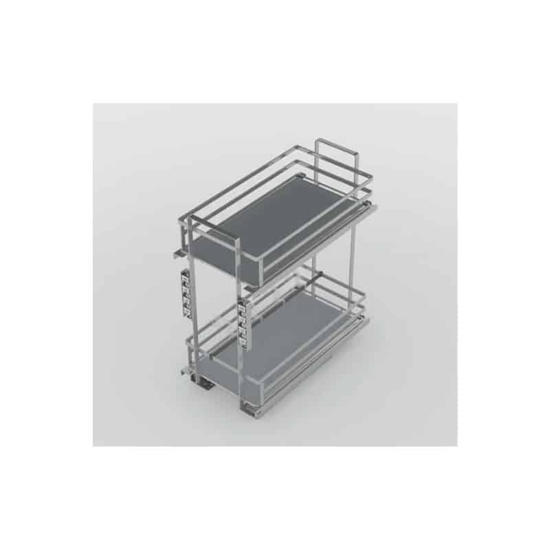 Bộ rổ gia vị Hafele Omero 549.20.825 400mm Bộ rổ gia vị Hafele Omero 549.20.825 400mm