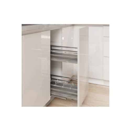 Bộ rổ gia vị Hafele Omero 549.20.825 400mm 4 Bộ rổ gia vị Hafele Omero 549.20.825 400mm