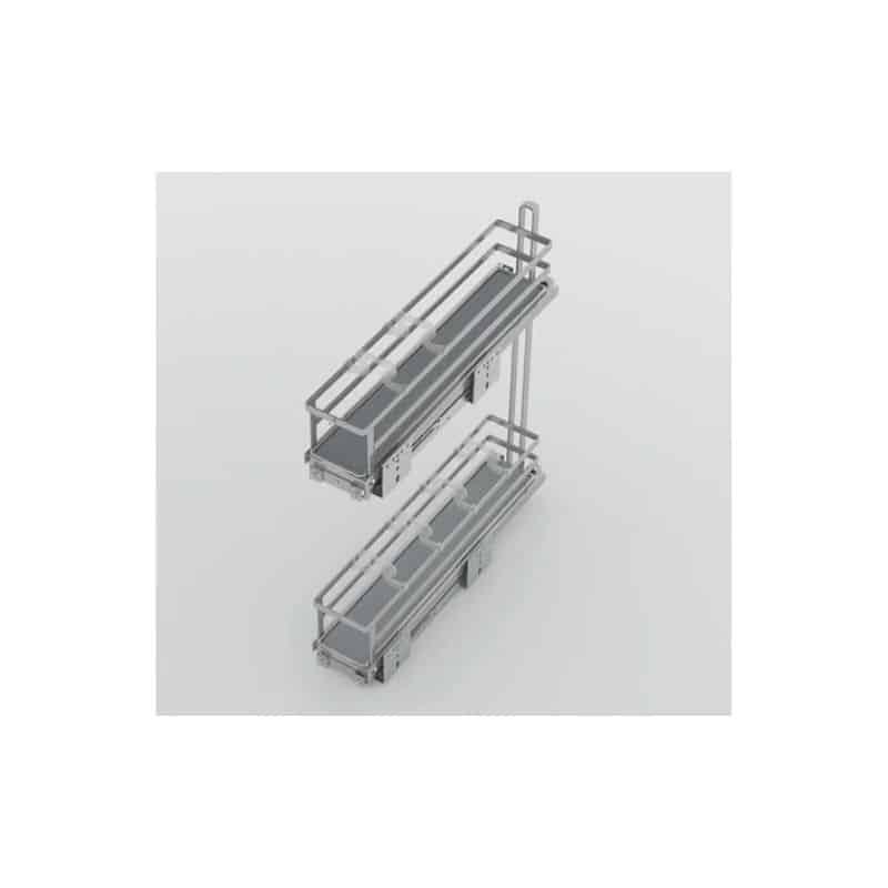 Bộ rổ gia vị Hafele Omero 549.20.841 200mm (phải) Bộ rổ gia vị Hafele Omero 549.20.841 200mm (phải)