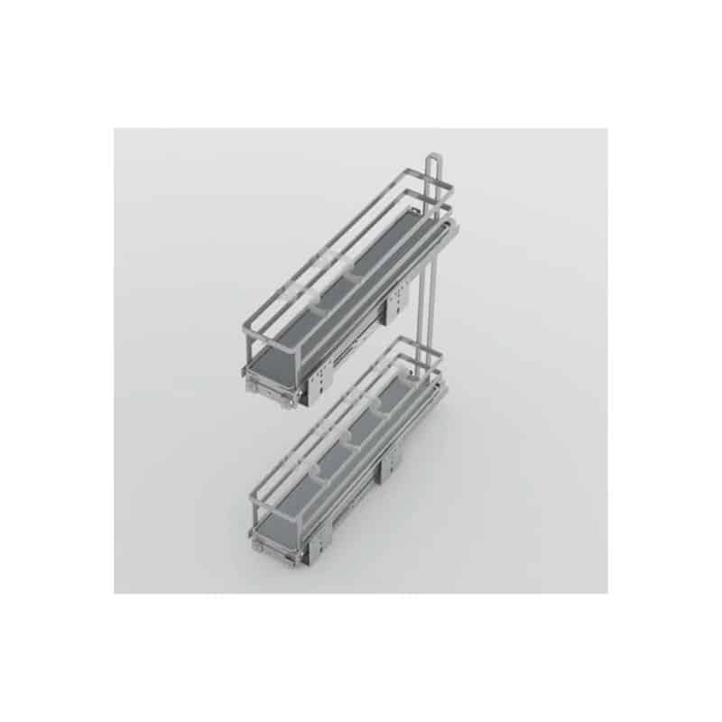 Bộ rổ gia vị Hafele Omero 549.20.891 200mm (trái) Bộ rổ gia vị Hafele Omero 549.20.891 200mm (trái)
