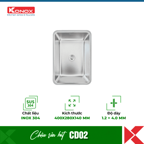 Chậu rửa mini Konox Colander Sink – CD02