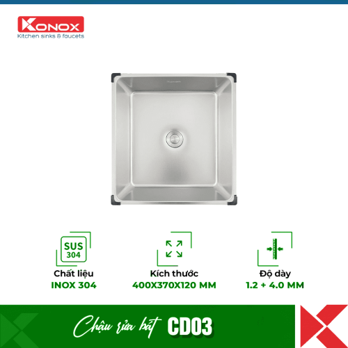 Chậu rửa mini Konox Colander Sink – CD03