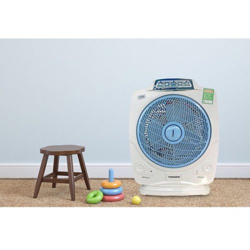 Quạt tích điện Tiross TS917 4 anh quat tich dien tiross ts917