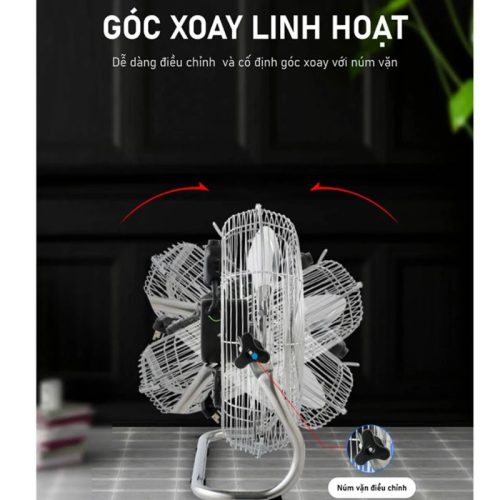 Quạt sàn công nghiệp Sowun SW820 4 hinh anh quat san cong nghiep sowun sw820