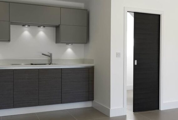 7, Cửa trượt âm tường có độ bền cao