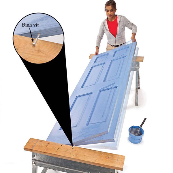 8 bí kíp tuyệt vời để sơn cửa đẹp như mới bạn cần biết 5 dat canh cua bang phang 1