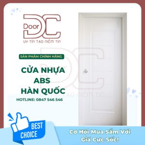 Cửa Nhựa ABS Hàn Quốc DC24.ABS-102.K5300