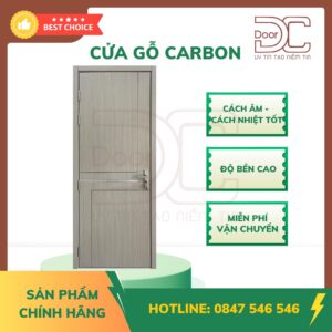 Cửa Gỗ Carbon DC24.Carbon-1