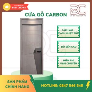 Cửa Gỗ Carbon DC24.Carbon-2