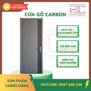 Cửa Gỗ Carbon DC24.Carbon-3