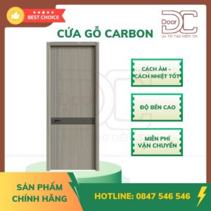 Cửa Gỗ Carbon DC24.Carbon-3006.yafeng2