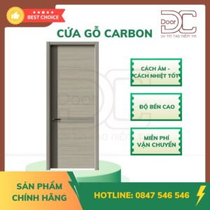 Cửa Gỗ Carbon DC24.Carbon-3008.yafeng1