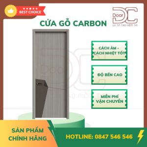 Cửa Gỗ Carbon DC24.Carbon-6005.normon1
