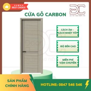 Cửa Gỗ Carbon DC24.Carbon-6009.yefeng1