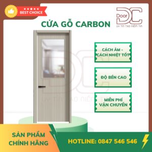 Cửa Gỗ Carbon DC24.Carbon-6031.congnghe1