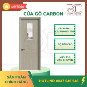 Cửa Gỗ Carbon DC24.Carbon-6032.yafeng1