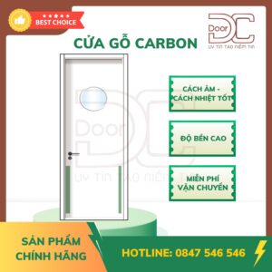 Cửa Gỗ Carbon DC24.Carbon-6035.ngoctraitrang