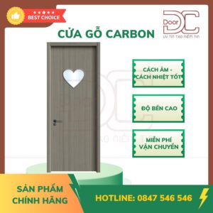 Cửa Gỗ Carbon DC24.Carbon-6039.normon1.heart_