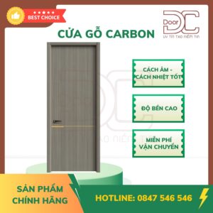 Cửa Gỗ Carbon DC24.Carbon-LT.006.normon2
