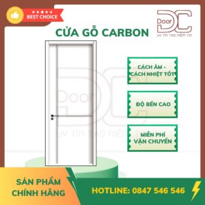 Cửa Gỗ Carbon DC24.Carbon-LT.019.ngoctraitrang
