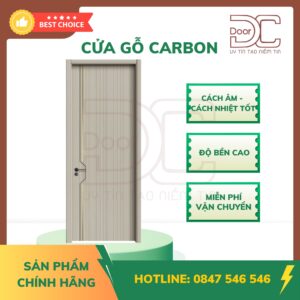 Cửa Gỗ Carbon DC24.Carbon-XQ.0010.congnghe1