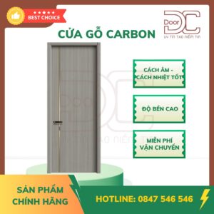 Cửa Gỗ Carbon DC24.Carbon-XQ.0011.normon1