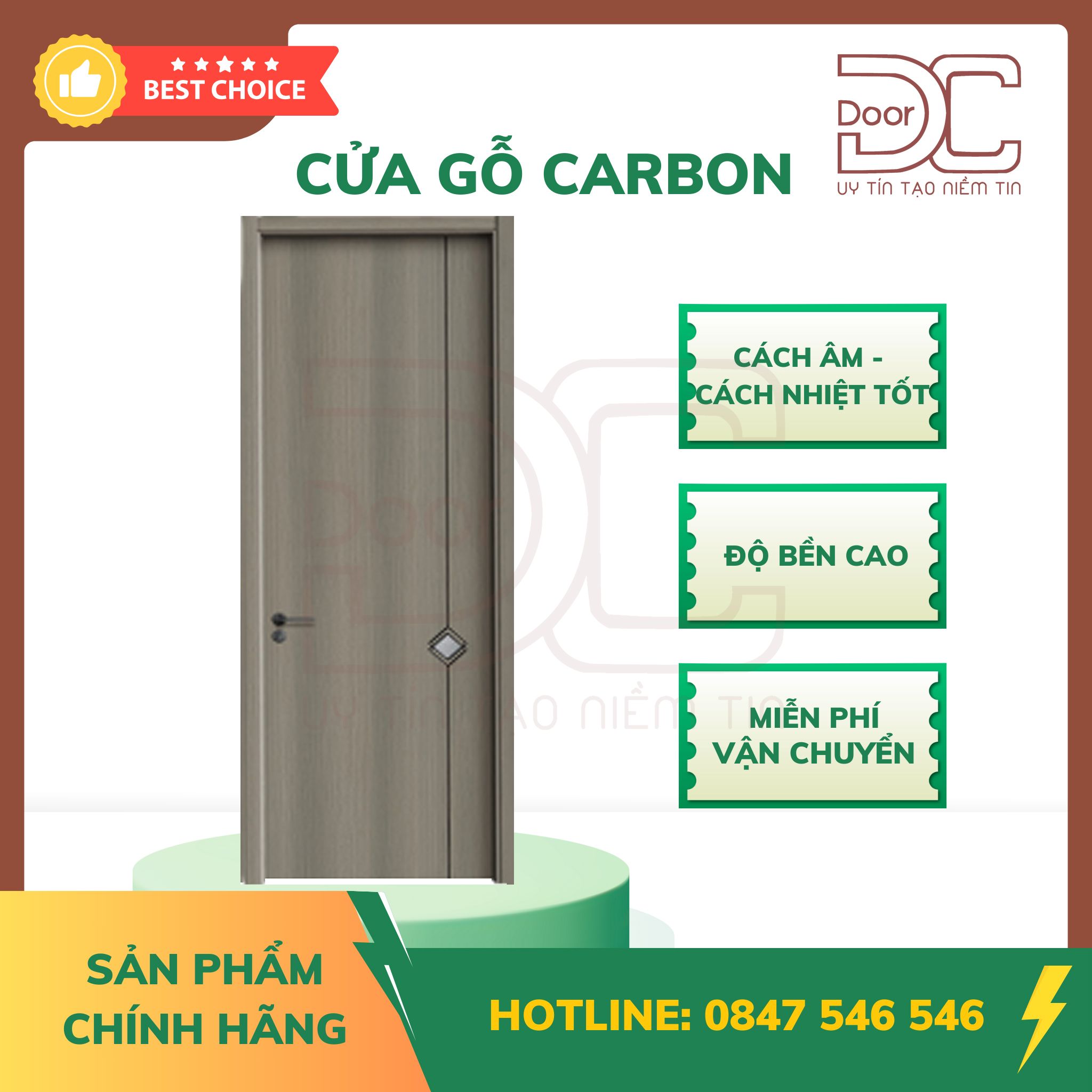 Cửa Gỗ Carbon DC24.Carbon-XQ.0016.fanko1_