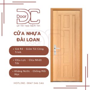 Cửa Nhựa Đài Loan DC24.DL-YA.21