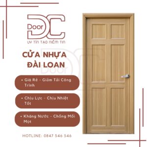 Cửa Nhựa Đài Loan DC24.DL-YA.40