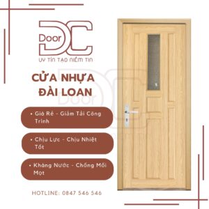 Cửa Nhựa Đài Loan DC24.DL-YA.54