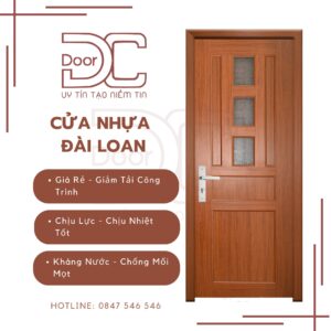 Cửa Nhựa Đài Loan DC24.DL-YB.42