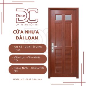 Cửa Nhựa Đài Loan DC24.DL-YB.46