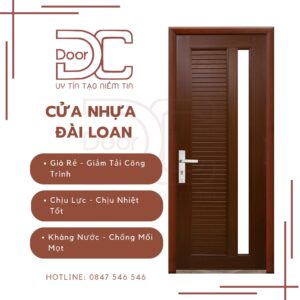 Cửa Nhựa Đài Loan DC24.DL-YC.13