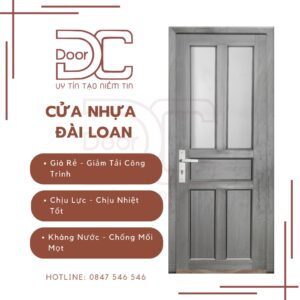 Cửa Nhựa Đài Loan DC24.DL-YC.20-2