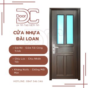 Cửa Nhựa Đài Loan DC24.DL-YC.20