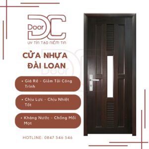 Cửa Nhựa Đài Loan DC24.DL-YC.24-2