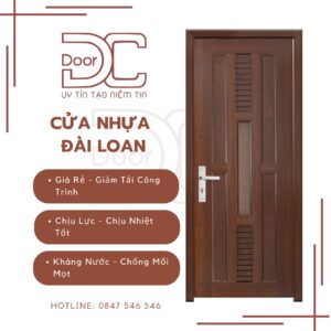 Cửa Nhựa Đài Loan DC24.DL-YC.24-3