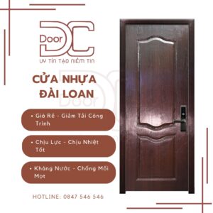 Cửa Nhựa Đài Loan DC24.DLd-03.801