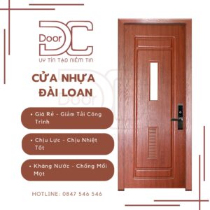 Cửa Nhựa Đài Loan DC24.DLd-04.804Cg