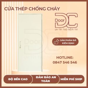 Cửa Thép Chống Cháy DC24.TCC-1P1