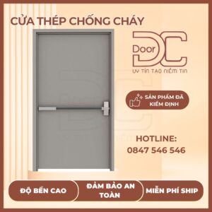 Cửa Thép Chống Cháy DC24.TCC-P1.PULL_.XAM_