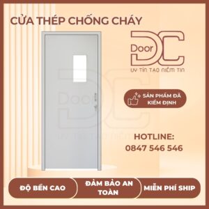 Cửa Thép Chống Cháy DC24.TCC-P1G1