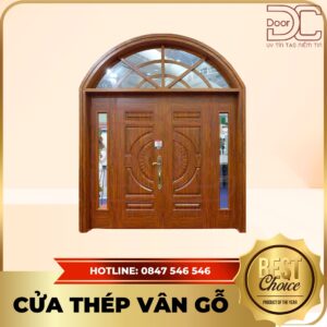 Cửa Thép Vân Gỗ DC24.TVG-4CL.23