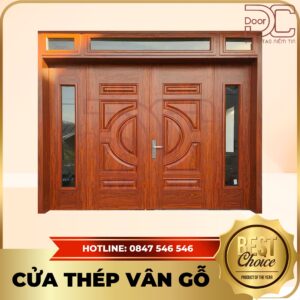 Cửa Thép Vân Gỗ DC24.TVG-4CL.29