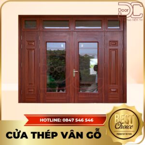 Cửa Thép Vân Gỗ DC24.TVG-4CL.31