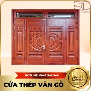 Cửa Thép Vân Gỗ DC24.TVG-4CL.39