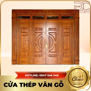 Cửa Thép Vân Gỗ DC24.TVG-4CL.41