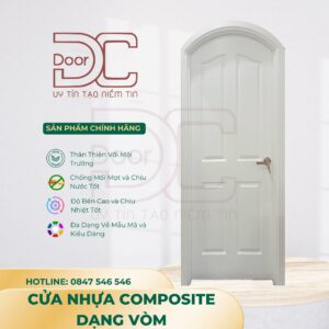 Cửa Nhựa Composite DC24.VOM_.CPS-10